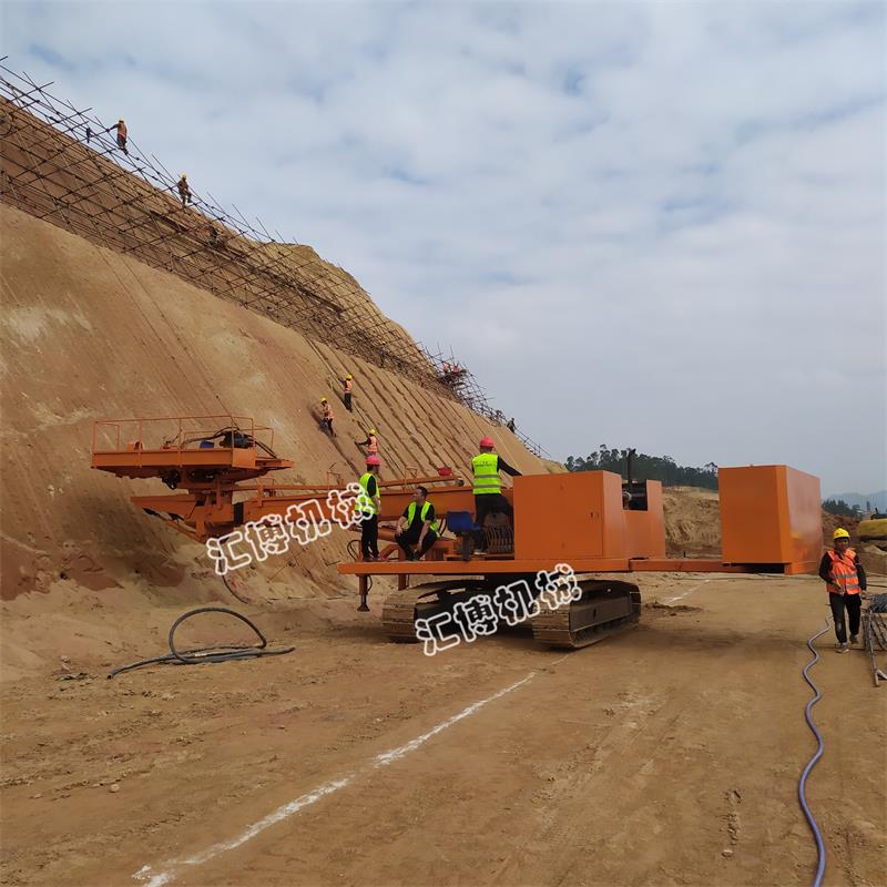 可定做8高邊坡錨桿鉆機，路基錨固鉆機